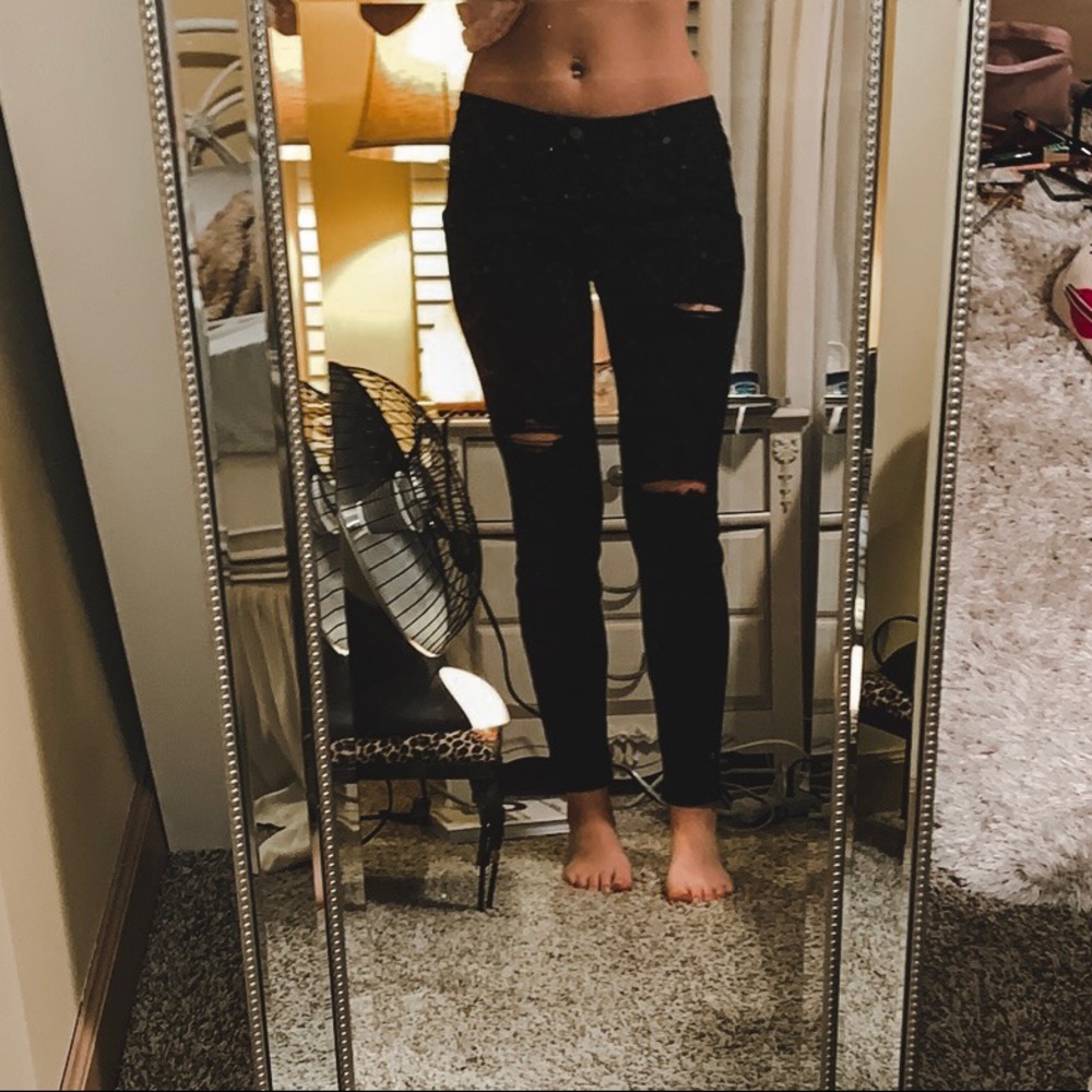 COPY - Black Ripped Jeans